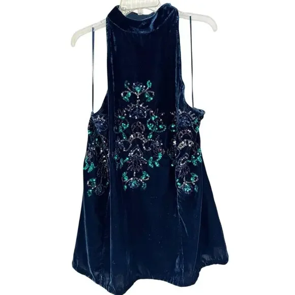 blue velvet swing dress 50er Hourglass swing dress in navy blue